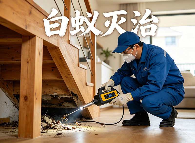 建湖白蚁灭治服务｜专业消杀，筑牢建筑安全防线