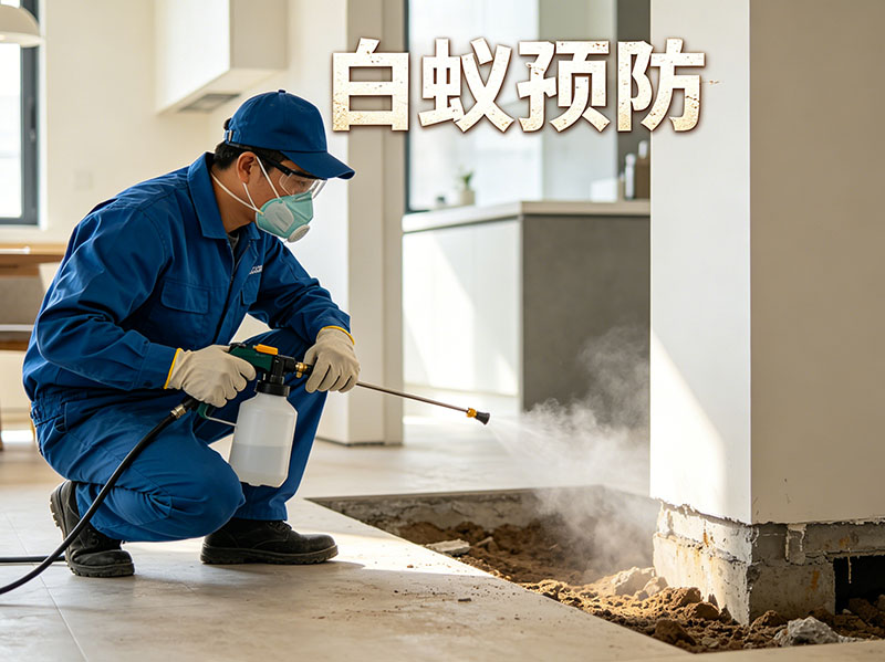建湖白蚁预防服务｜事前科学防护，杜绝蚁患滋生
